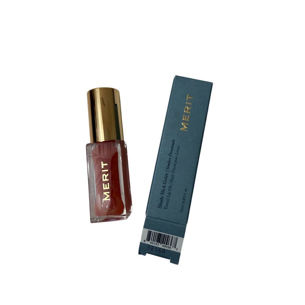 Merit Shade Slick Tinted lip oil Jete
